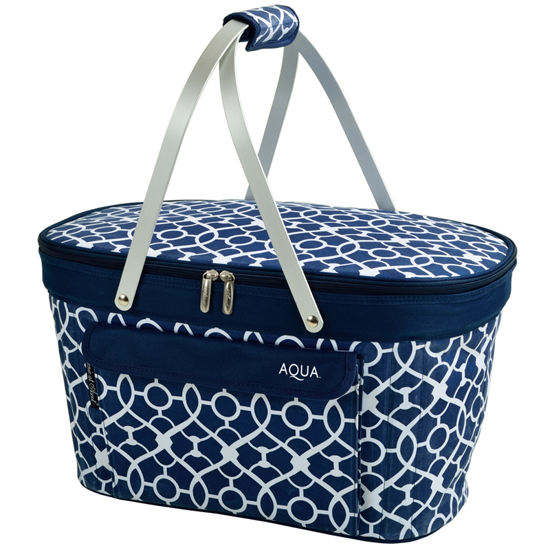 Collapsible Insulated Basket Cooler - 26 Can